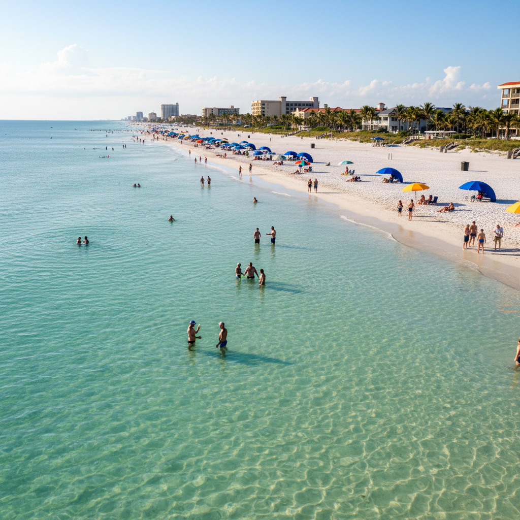 Clearwater Beach Florida representing retirement planning services