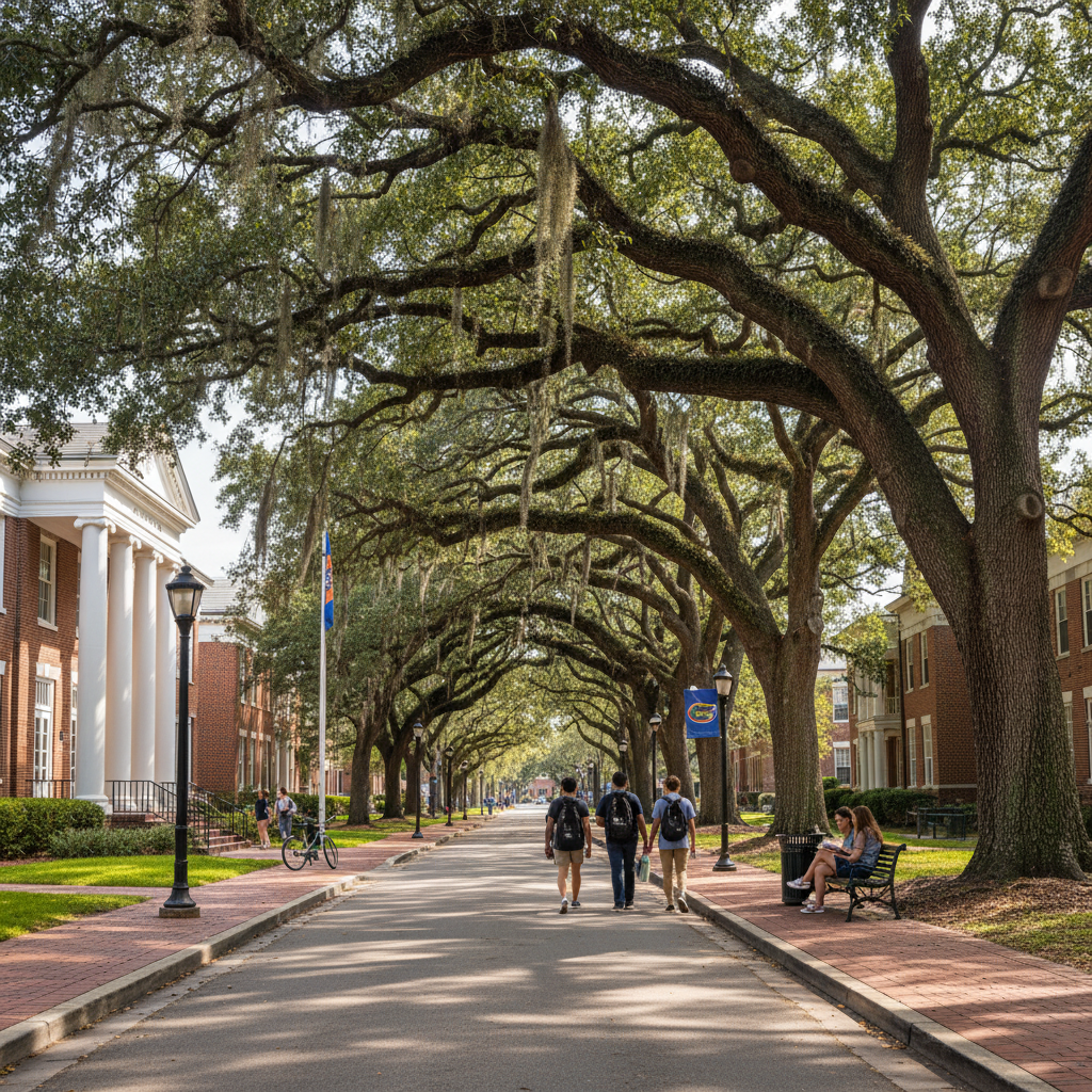 Gainesville Florida university town representing retirement planning services