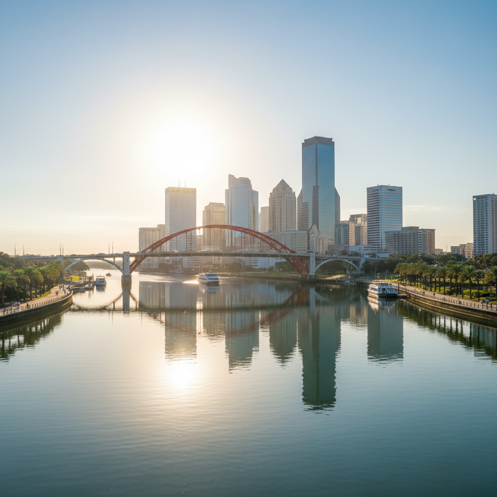 Jacksonville Florida river representing retirement planning services