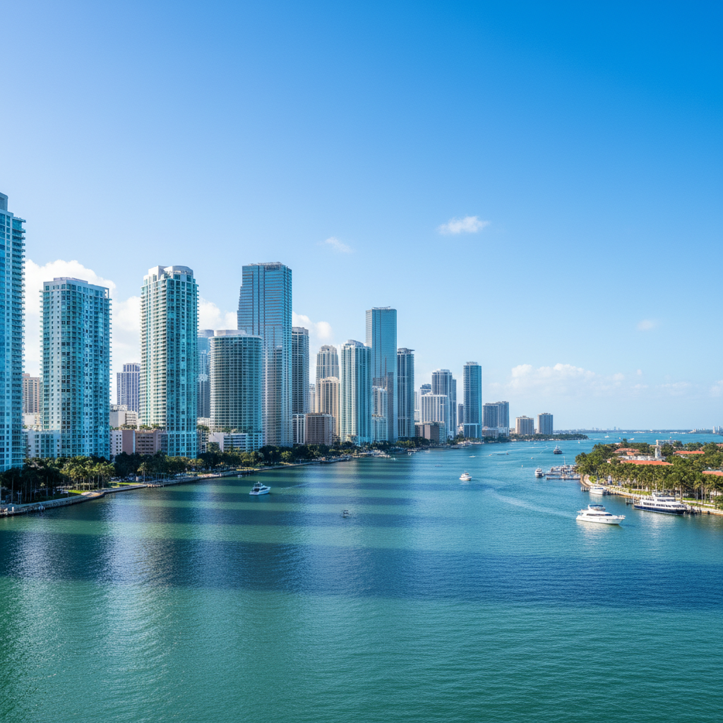 Miami Florida skyline representing retirement planning services